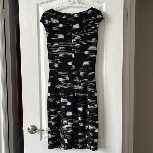 RALPH LAUREN black and white lined dress - Picture 3 of 3